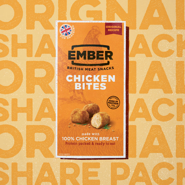 Original Chicken Bites 100g Ember Snacks