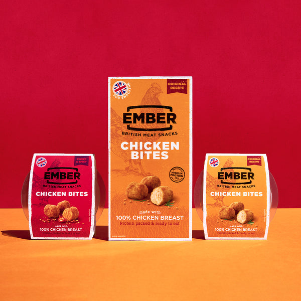 Original Chicken Bites 100g Ember Snacks