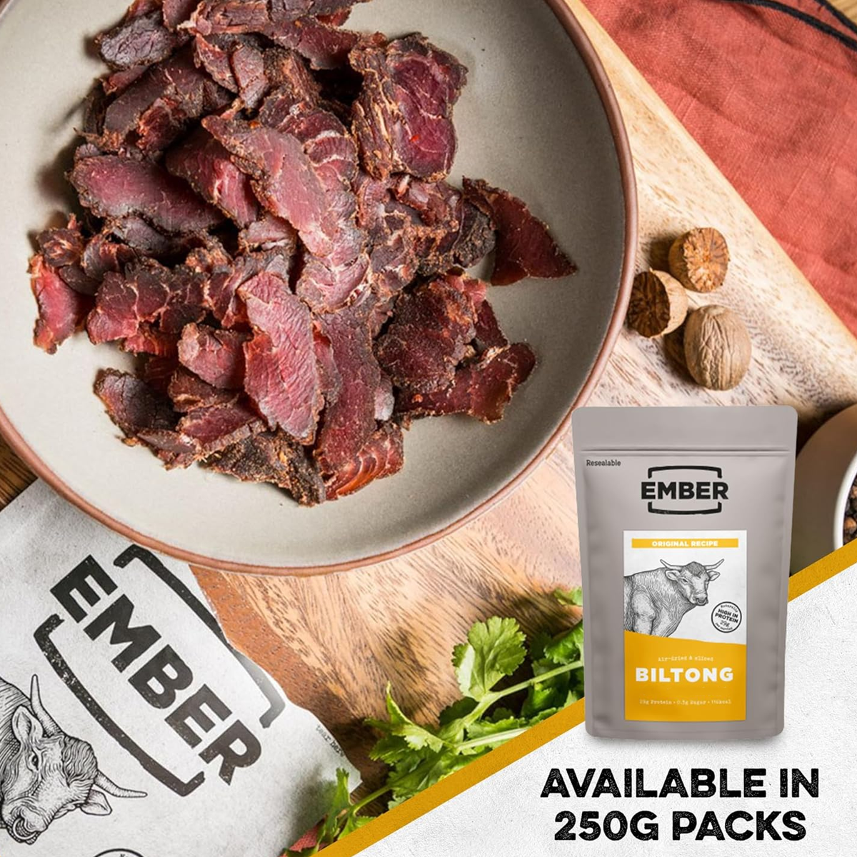 10 x 25g Biltong Multipack