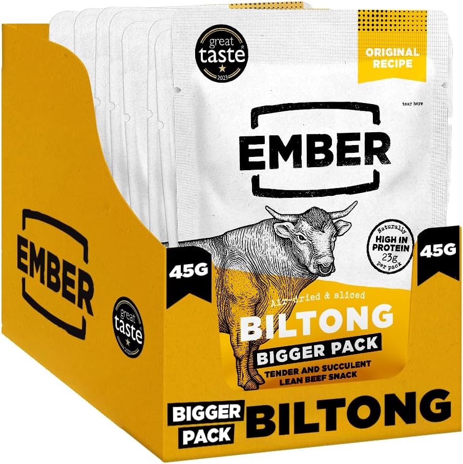 8 x 45g Biltong Original