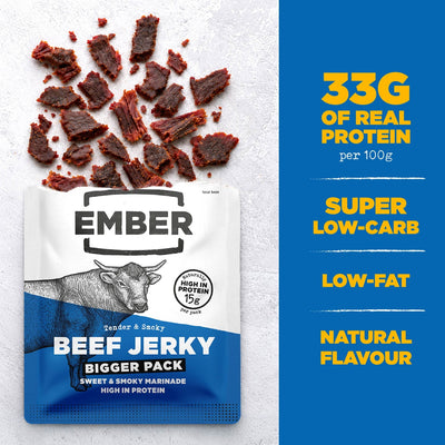 Ember Beef Jerky Original 8 x 45g