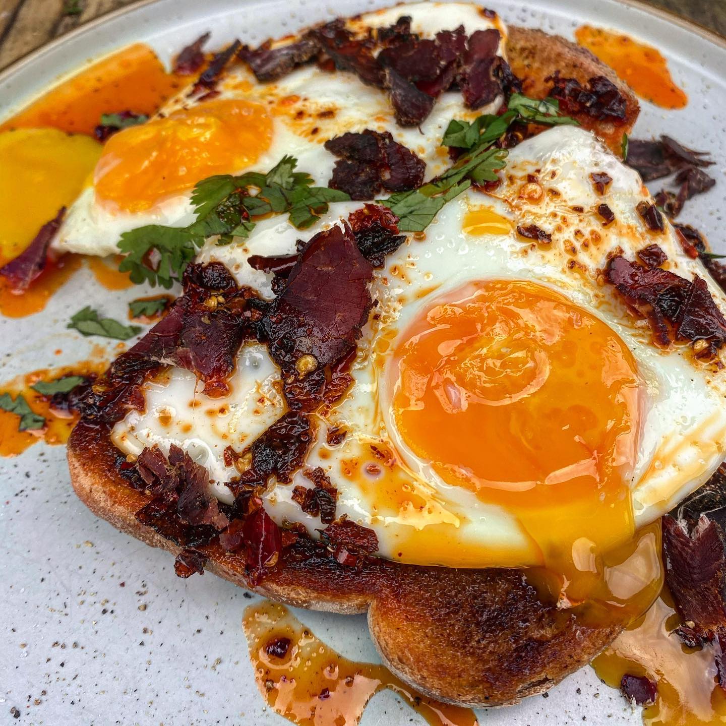 Chilli Eggs & Biltong