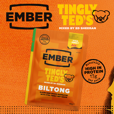 Ember Biltong Tingly Ted's 8 x 40g