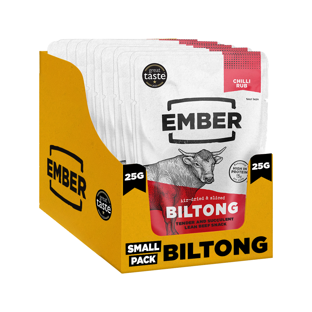 Ember Biltong Chilli 10 x 25g