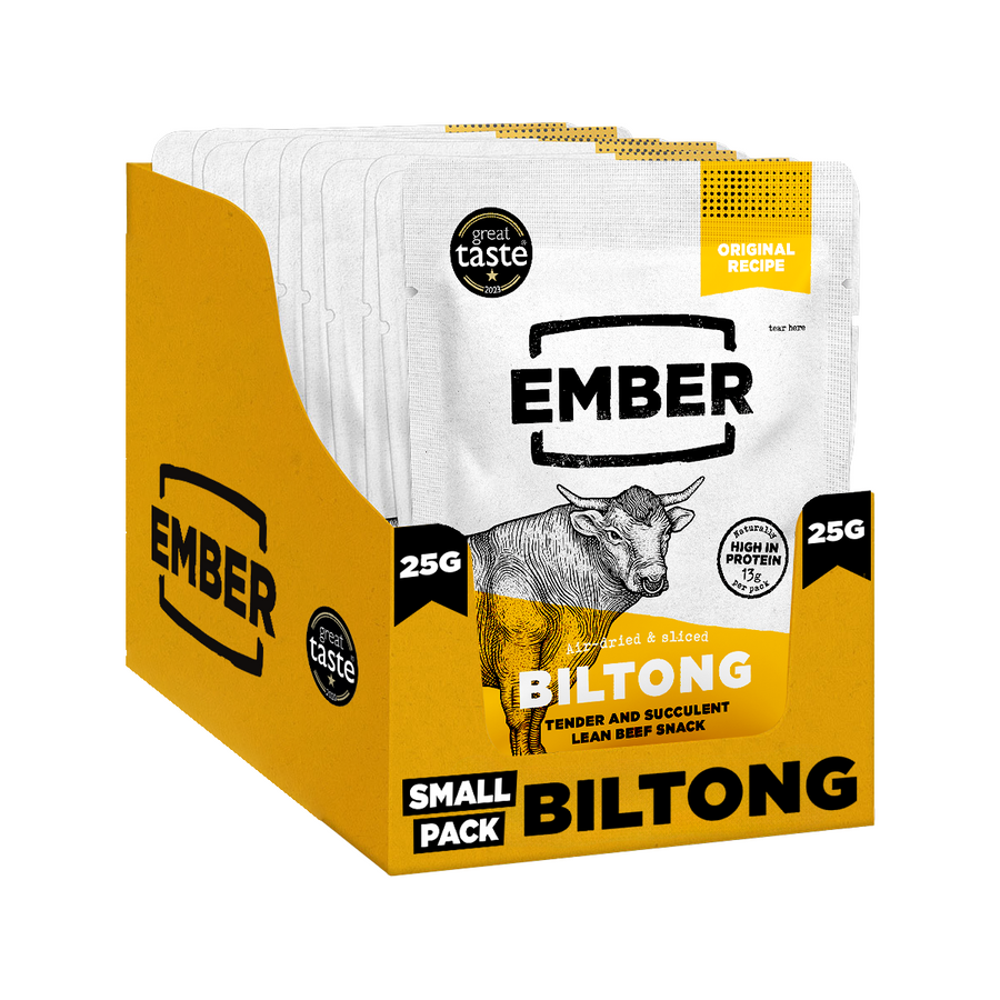 10 x 25g Biltong Original