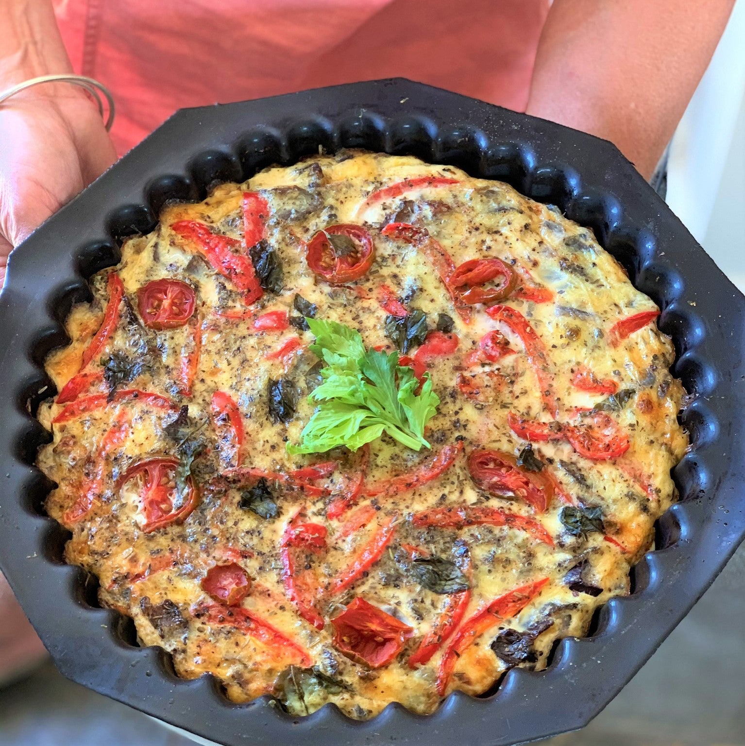 Mum's ember biltong flan recipe