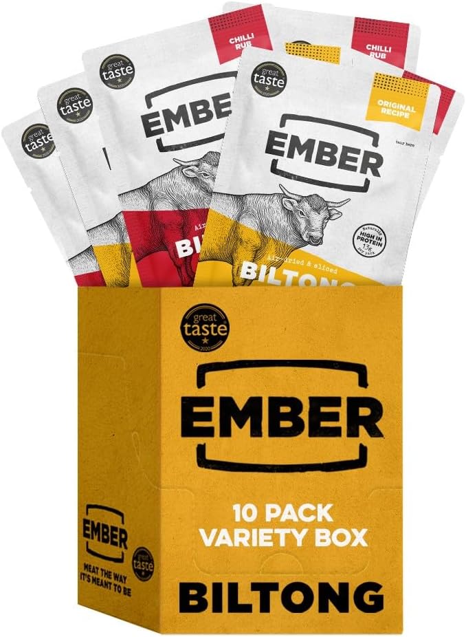 Ember Biltong Variety Pack 10 x 25g